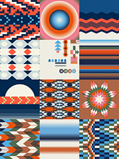 Pattern-花瓣网|陪你做生活的设计师 | ration geometric geometry editorial pattern ...