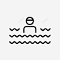 游泳池游泳游泳运动员图标 icon 标识 标志 UI图标 设计图片 免费下载 页面网页 平面电商 创意素材