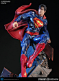 Sideshow×P1s 200509 1/4 新52版 超人/Superman 雕像 接单-淘宝网