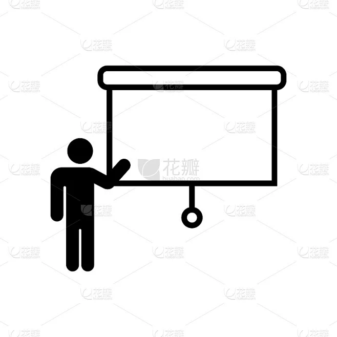 Presentation icon design template vector isolated图片_其他图片图片素材-花瓣网