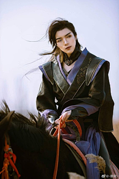 yuurddd采集到汉服 男