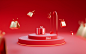 ls7623_3D_rendering_of_a_red_background_podium_with_two_gift_bo_8dec9271-0203-4cbc-93a5-f2f949258a25