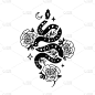 花蛇,无用的人。