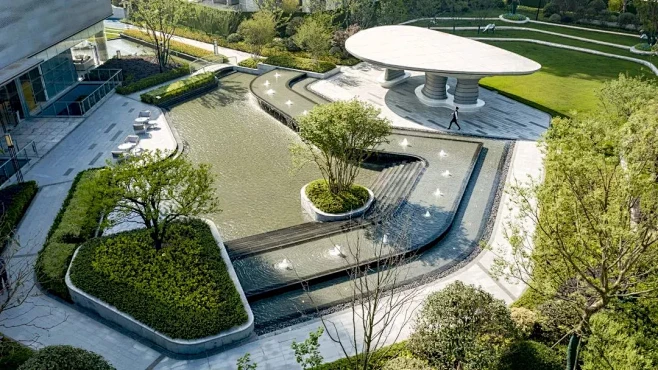 武汉景瑞·天赋滨江示范区景观设计/魏玛景观-花瓣网