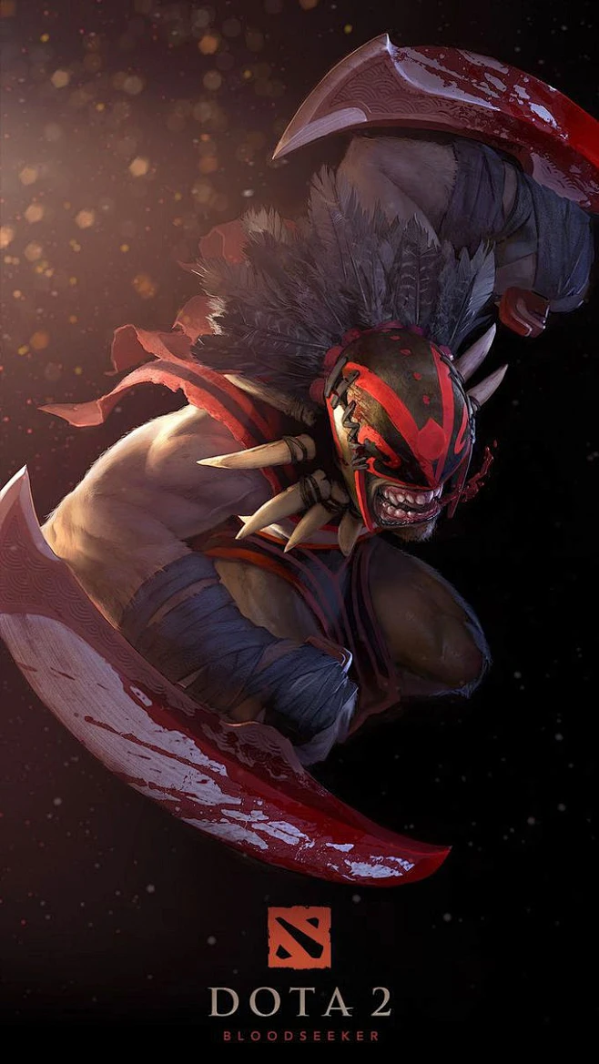 血魔-游戏原画,DOTA2-迅雷方舟-花瓣网