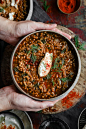 Image of Smokey Lentil Stew with Aioli