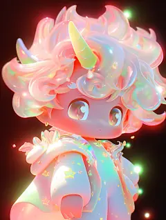 潮流盲盒公仔