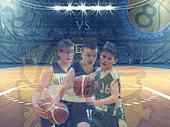 Top U12 Game on youth polish basketball league. 
Meeting of the best three shooters in the league