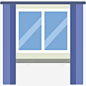 窗口图标高清素材 客厅 百叶窗 窗 窗帘 装饰 免抠png 设计图片 免费下载
