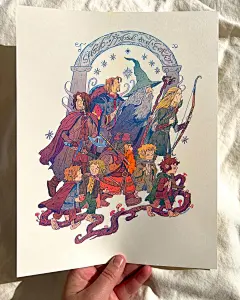 童话风手绘插画又到了猜名字时间⌚️ - 小红书