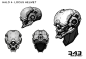 Halo 4- Locus Spartan Helmet Concept by koryface - Kory Hubbell - CGHUB