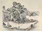 【国画2060】清 宫廷画家 张若澄 3—— 《燕山八景图》：此册以北京城著名的“燕京八景”为题而画，“燕京八景”分别题名为：“琼岛春荫”、“太液秋风”、“玉泉趵突”、“西山晴雪”、“蓟门烟树”、“卢沟晓月”、“金台夕照”、“居庸叠翠”。 
    此画册中建筑的刻画不用界尺，但是对建筑的特征 ​​​​...展开全文c