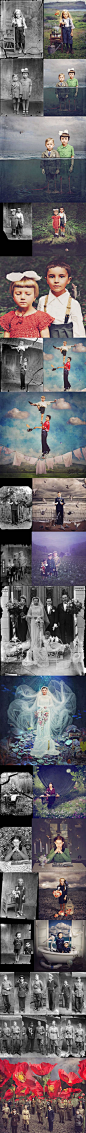 Artist colorizes old photos with surreal twists (by Jane Long) - 9GAG
