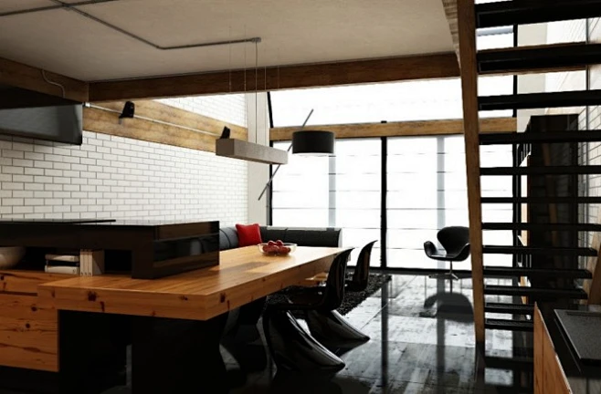 apartment interior design-花瓣网