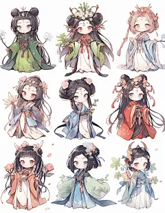 古风QQ人素材超级大合集！！ - 小红书