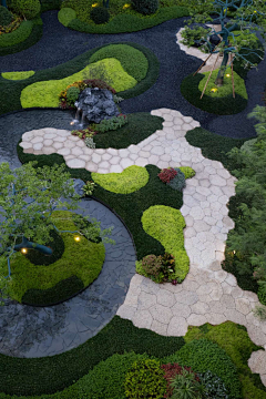 识风采集到庭院景观Yard garden design