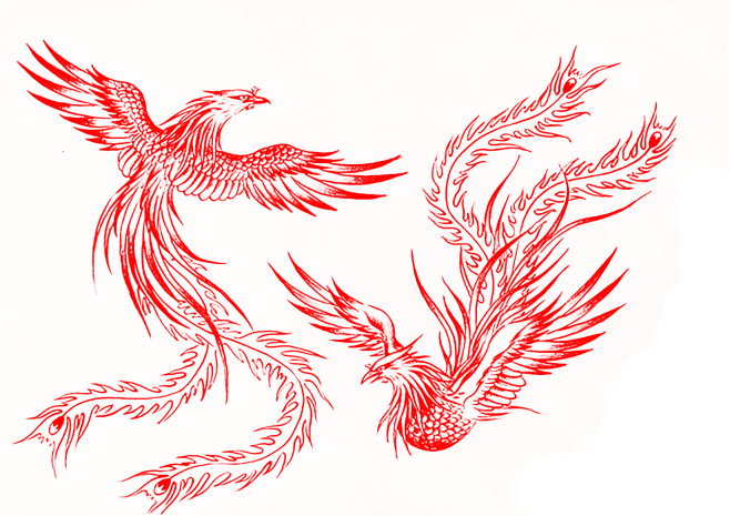 凤凰纹10