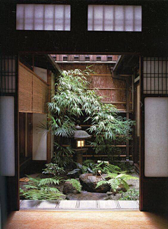 安安软装采集到日式庭院设计实景