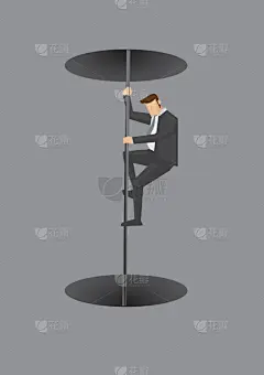 卡通,男商人,消防柱,矢量,绘画插图,活力,在活动中,紧迫,风险,商务