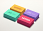 Business Cards Mockup 商务名片设计贴图展示样机素材 #012 :  