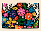 Frivolous Flowers Freaking Out by Nick Liefhebber on Dribbble