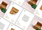CleanMyD – Art Direction : Branding, packaging and website for the London Startup ‘CleanMyD’, selling biodegradable wipes for glasses and devices. To launch this new product, a card with a sample has been sent to several coffee shops. 