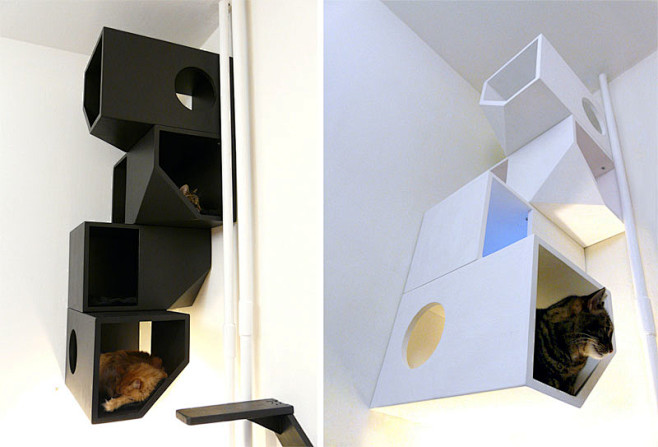 宠物房子建筑设计图集丨动物小屋/狗猫窝设...