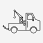 拖车救援车车轮图标 icon 标识 标志 UI图标 设计图片 免费下载 页面网页 平面电商 创意素材