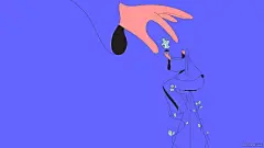 最简单的线与面层次感人物简笔插画-英国Linn Fritz [9P] (6).jpg