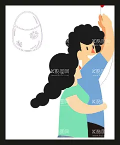 手绘卡通人物  - 源文件下载【酷图网】手绘卡通动漫,插画动漫,手绘卡通,创意手绘插画,卡通动漫,