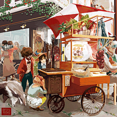 一波爆红外网的动态插画，感觉被治愈了…… : 人越长大越能明白，孤独是生命的常态。 tumblr人气插画师sparrows，用画笔描绘了每个人内心的孤寂与渴望，却治愈了无数人的心。 她用简单的一张图，一句话，诉说着一种情绪。我们每个人都与众不同，但每个人又如此相