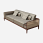 Sofa Sellier 2-seater - front