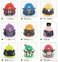 霓虹有个名玩偶品牌叫【ちゅんコレ】，它家专门把各种人气动漫角色“小鸟”化。所以你就可以看到“小鸟维克多”，“小鸟路飞”，“小鸟兵长”等等等等鸟……超棒的！！！

ちゅんコレ小鸟挂件
售价：1200日币（不含税） ​​​​