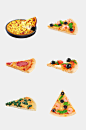 切块简约高端创意美味披萨免抠素材-众图网