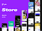 Yle Store UI Kit 电商网购服饰电器箱包商店用户界面套件-到位啦素材网