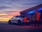 automotive   lifestyle photography sunset car jaguar Photography  personal project fujifilm ipace