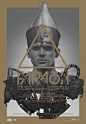 FARAON : An event poster celebrating the launch of a remastered version of Polish all time movie classic titled "Faraon" ( Pharoah ) directed by Jerzy Kawalerowicz based on the novel by Boleslaw Prus, produced by Studio Filmowe Kadr.