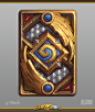 Hearthstone Vanndar Stormpike Card Back, Tiffany Chiu : Card Back for Hearthstone Alterac Valley expansion! This is pretty special to me because it's the first card back I made from start to finish - 2D to 3D and effects! Huge thanks to Gen (super awesome