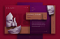 Blanc Magazine - Website design. : Website design for Blanc Magazine