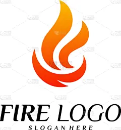模板,品牌名称,概念,火,火焰,商务,热,大篝火,信函,设计