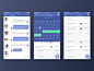 Chat/Messaging UI Inspiration — Muzli -Design Inspiration — Medium : via Muzli