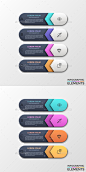 Modern Infographic Choice Arrows Template (2 Styles) - Infographics 