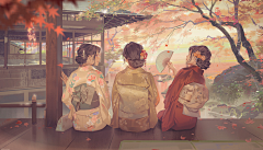 浮山愿采集到插画