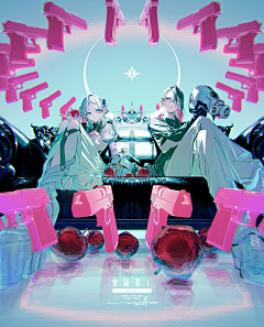 一啽采集到画师-Rolua
