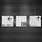 Wayfinding | Signage | Sign | Design 黑色极简主义标识系统