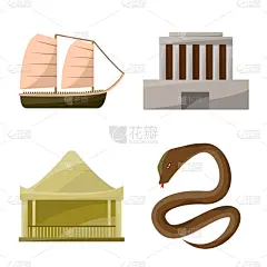 越南,传统,国内著名景点,帆,船,建筑业,院子,乘船游,木制,建筑