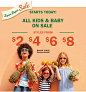 Super Duper Sale | STARTS TODAY! | ALL KIDS & BABY ON SALE | SHOP SALE