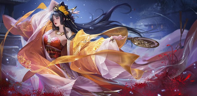 曼珠俪舞*唐姬_看图_三国杀皮肤吧_百度...