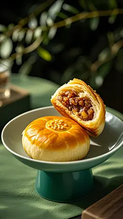 老婆饼美食饼干糕点可口美味中式酥脆