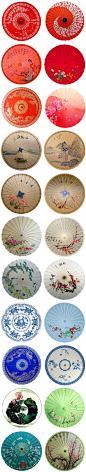 Chinese umbrellas